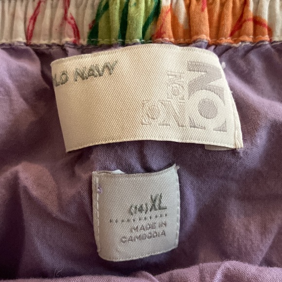 🟫🟫 Old Navy Flowered Skirt (size kids XL) - Picture 5 of 7